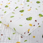 Cotton Baby Bath Towel Boys Girls Towel Blanket For Newborn Baby Bathrobe 4 Layers Gauze Washcloth Infant Swaddle - Image 15