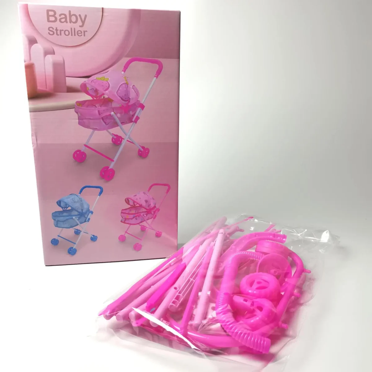 Children Play House Toys Accessories Simulation Baby Hand Trolleys Assembly Toys Girls Toys Accessories Children's Birthday Gift - Image 4