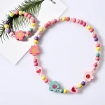 Girl Beads Toys Necklace + Bracelet Unicorn Baby Handmade Necklace Accessories Princess Children Birthday Gifts - Image 13