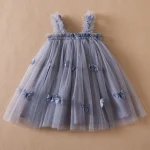 Baby Girl Clothes for Birthday Party 1-5Y Toddler Flower Elegant Luxury Dresses New 3D Butterfly Baby Dress Summer Sweet Outfits - Image 2