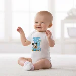 It's My 1st Birthday Baby Boy Clothes Short-sleeved First Birthday Party Clothing 100% Cotton Baby Boys Outfits - Image 4