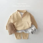 Baby Boy Girl Clothes Set Infant Kids Cotton Tops Jacket Pants Suit Toddler Boys Sweatshirt Trousers Clothing 2pcs/set Tracksuit - Image 9
