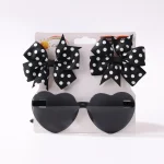 Fashion Baby Hair Glasses Accessories Set Nylon Bows Headband for Newborn Girl Lovely Hairclips Babe Sunglasses Headwear Sets - Image 22