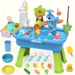 US Stock 3-7 Days Delivery Supports Dropshipping Playing with Toys and Paddling Tables-pink/blue Baby Kids Toys Hot Selling - Image 7