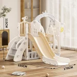Feelkids Baby Toys Play House Playroom Children's Playground  Indoor Equipment Plastic Set Swing and Slides for Kids - Image 11