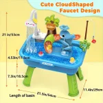 US Stock 3-7 Days Delivery Supports Dropshipping Playing with Toys and Paddling Tables-pink/blue Baby Kids Toys Hot Selling - Image 5
