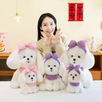 Customized Cute Princess Teddy Plush Toys, PP Cotton Stuffed Soft Skin Children's Holiday Birthday Toys, Kawaii Teddy Plush Toys - Image 2