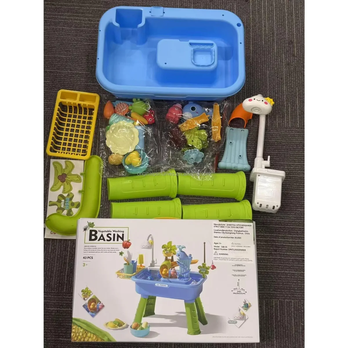 US Stock 3-7 Days Delivery Supports Dropshipping Playing with Toys and Paddling Tables-pink/blue Baby Kids Toys Hot Selling - Image 3
