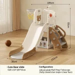 Feiqi Children's Playground Slide Indoor Baby Toys Multifunctional  Plastic Swing and Slide Set Slides for Kids - Image 12