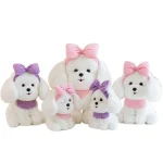 Customized Cute Princess Teddy Plush Toys, PP Cotton Stuffed Soft Skin Children's Holiday Birthday Toys, Kawaii Teddy Plush Toys