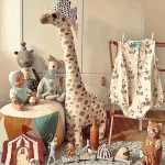High Quality Wholesale Cute Giraffe Plush Soft Toys  Stuffed Animal Toy