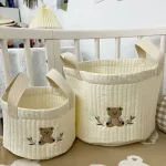 Transparent Bear Storage Bag Cotton Storage Organizers for Clothes Blanket Baby Toys Travel Breast Milk Storage - Image 3