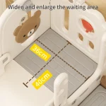 Feiqi Children's Playground Slide Indoor Baby Toys Multifunctional  Plastic Swing and Slide Set Slides for Kids - Image 4