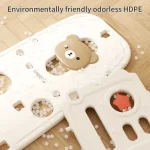 Feiqi Children's Playground Slide Indoor Baby Toys Multifunctional  Plastic Swing and Slide Set Slides for Kids - Image 5