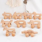 Hotsale Baby Wooden Toddler Car Juguete Infantil Other Montessori Nursing Toys Vehicles Baby Toys Child - Image 4