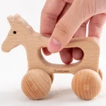 Hotsale Baby Wooden Toddler Car Juguete Infantil Other Montessori Nursing Toys Vehicles Baby Toys Child - Image 2