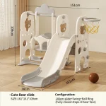 Feiqi Children's Playground Slide Indoor Baby Toys Multifunctional  Plastic Swing and Slide Set Slides for Kids - Image 15