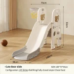 Feiqi Children's Playground Slide Indoor Baby Toys Multifunctional  Plastic Swing and Slide Set Slides for Kids - Image 7