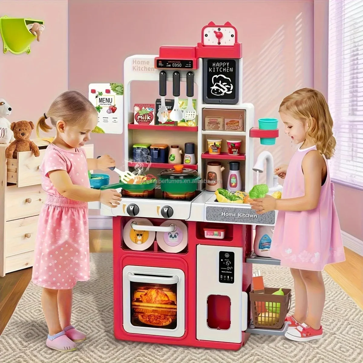 US Stock 3-7 Days Delivery Supports Dropshipping Little Chef Play Series Mini Play Kitchen Kids Toys for Children Hot Selling - Image 3