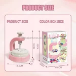 US Stock 3-7 Days Delivery Supports Dropshipping DIY Toy Embossing Machine Diy Toys Juguetes Toys for Girls - Image 4