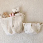 Transparent Bear Storage Bag Cotton Storage Organizers for Clothes Blanket Baby Toys Travel Breast Milk Storage - Image 2