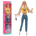30cm Barbies Fashionable And Trendy Cross Dressing Girls Doll Toy  1/6 Barbis  Full Set With Clothes for Education Birthday Gift - Image 21