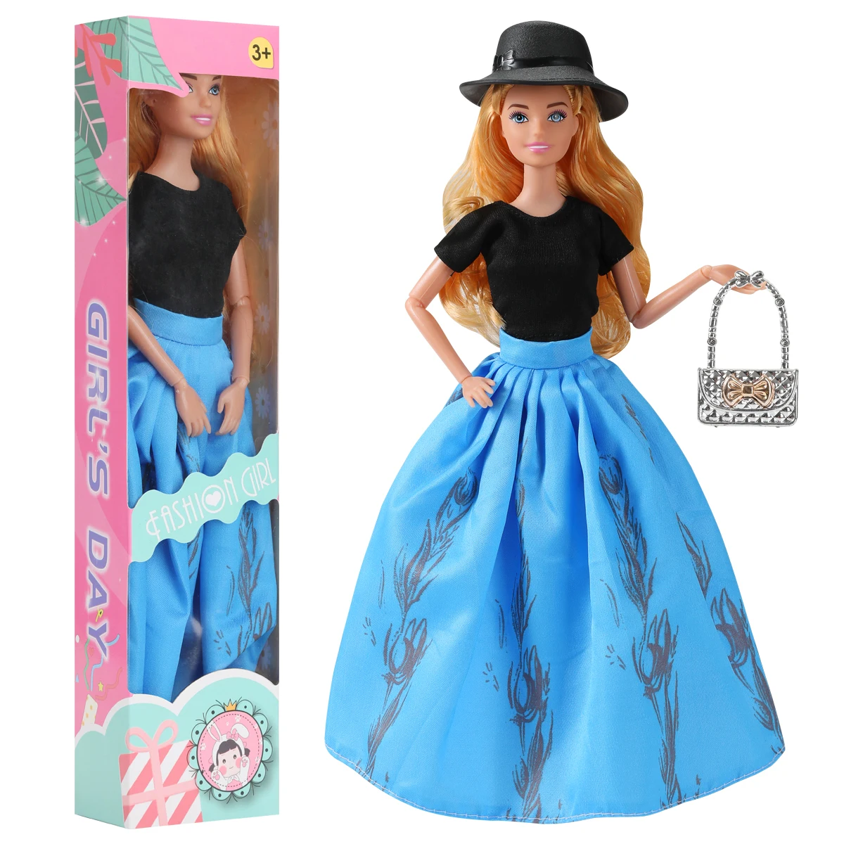 S1b4abb2623094349999064a75cf06023a.webp 30cm Barbies Fashionable And Trendy Cross Dressing Girls Doll Toy  1/6 Barbis  Full Set With Clothes for Education Birthday Gift - Image 11