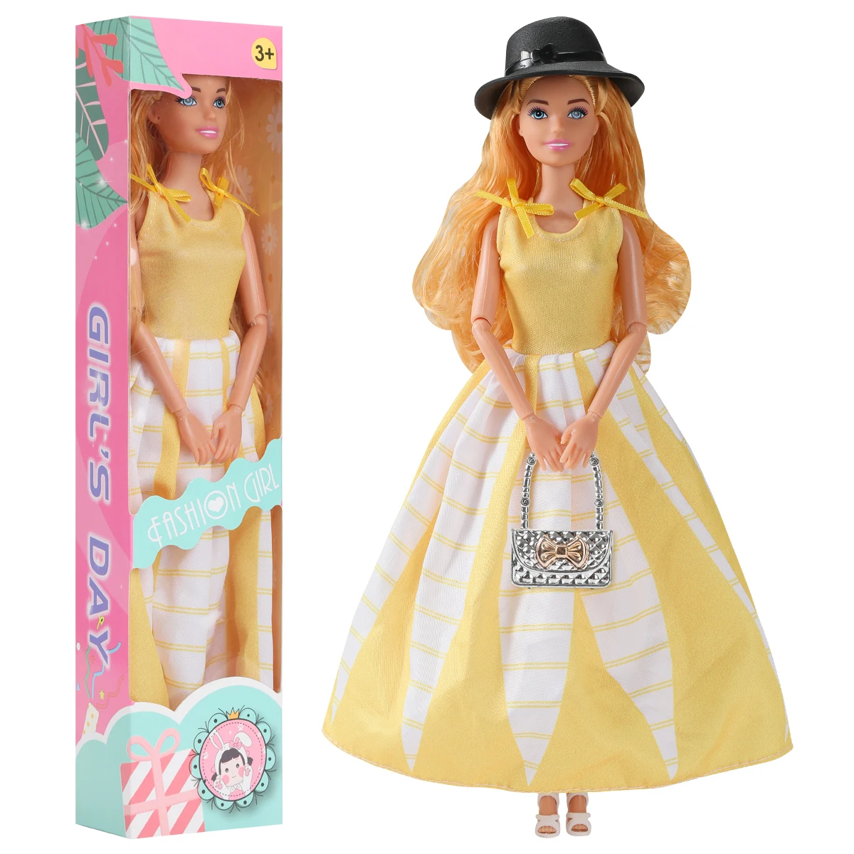 S51aee355d5f24c9bacec4916640a167eE.webp 30cm Barbies Fashionable And Trendy Cross Dressing Girls Doll Toy  1/6 Barbis  Full Set With Clothes for Education Birthday Gift - Image 10