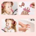 Children Makeup Cosmetics Playing Box Princess Makeup Girl Toy Play Set Lipstick Eye Shadow Safety Nontoxic Kids Toys for Girls - Image 5