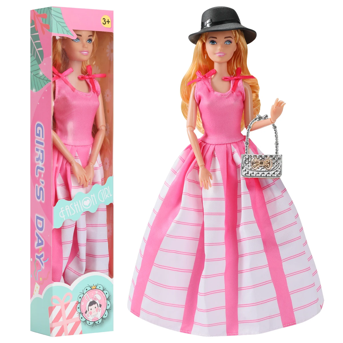 S93be45d42aeb4061aa3b57aa3152e598e.webp 30cm Barbies Fashionable And Trendy Cross Dressing Girls Doll Toy  1/6 Barbis  Full Set With Clothes for Education Birthday Gift - Image 13