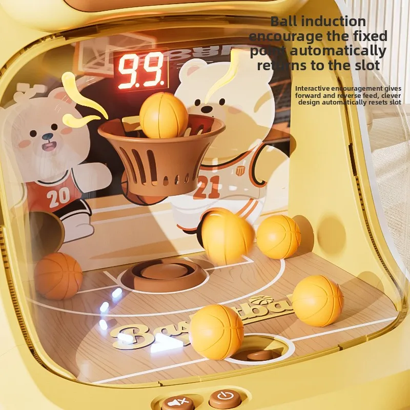 Sb93f666c223a4bf7aa5ecbf134571abcz.webp Children Toys Shooting Game Machine Boys and Girls Birthday Gifts 3-6 Years Old Thinking Training Concentration Educational Toys - Image 5