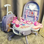 Play House Set Children's Dressing Table Toys For Girls From 6 to 10 Years Makeup Set For Girl Children's Nove Toy Birthday Gift - Image 2